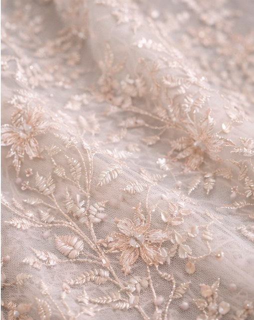 ÉLORIA Twilight Bloom Maxi Gown (Bridal & Evening Statement Couture)